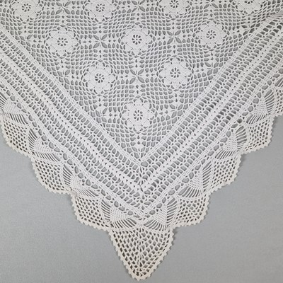 Lot 272 - Freddie Mercury Owned Crochet Tablecloth (UK)