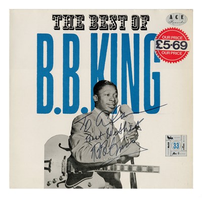 Lot 13 - The Best Of B.B King Autographed LP (UK)