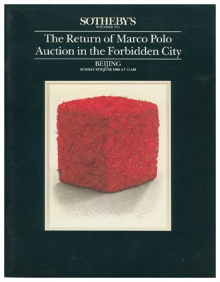 Lot 274 - Freddie Mercury Owned 1988 Sotheby's Auction Catalogues (UK)