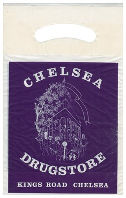 Lot 285 - Rolling Stones 1960s Chelsea Drugstore Carrier Bag (UK)