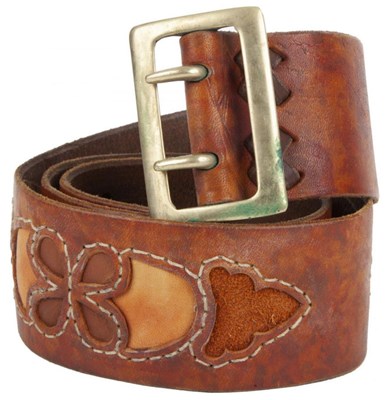 Lot 287 - Bill Wyman Owned Cordoba Leather Belt (UK)