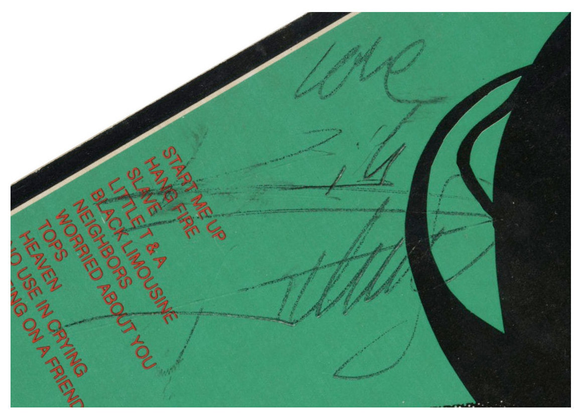Lot 288 - Rolling Stones Autographed Tattoo You Album