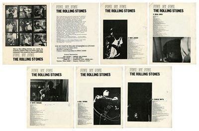 Lot 289 - Rolling Stones 1964 Five By Five Decca Press Kit (UK)