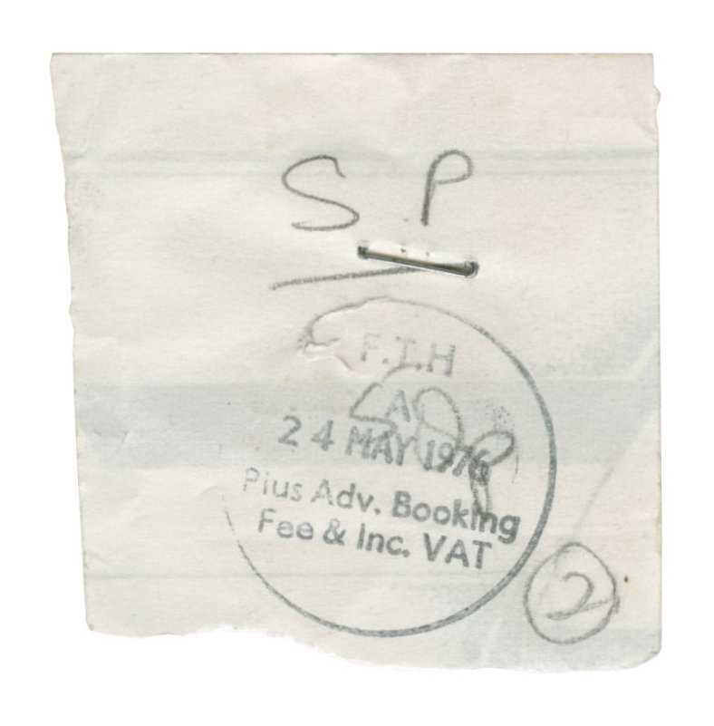 Lot 329 - Sex Pistols 1976 Free Trade Hall Manchester Ticket Stub (UK)