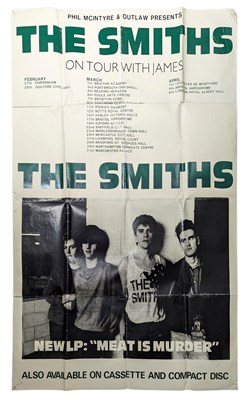 Lot 337 - The Smiths 1985 Meat Is Murder Tour Poster (UK)