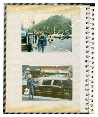 Lot 339 - The Smiths 1986 Tour Photo Albums, Diary & Address Book (USA)