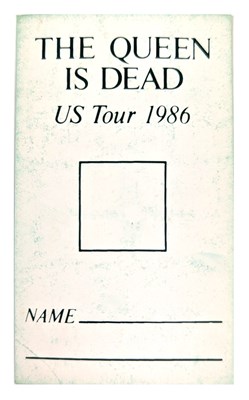 Lot 341 - The Smiths 1986 The Queen Is Dead Crew T-Shirt (USA)