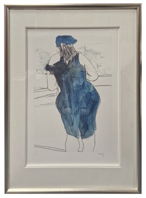 Lot 23 - Bob Dylan 2014 Drawn Blank Series Woman In Red Lion Pub Signed Limited Edition Lithograph (UK)