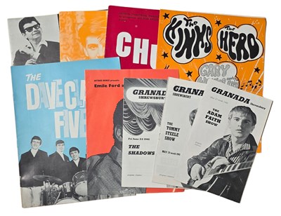 Lot 372 - Collection of 1960s Concert Programmes (UK)