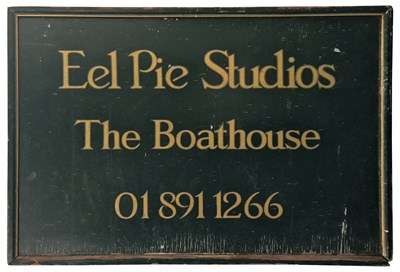 Lot 376 - Eel Pie Studios London Sign (UK)