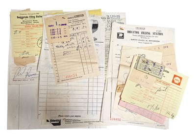 Lot 395 - Yes 1970 Expense Receipts (UK)