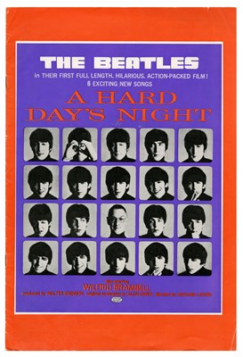 Lot 93 - The Beatles 1964 A Hard Day’s Night United Artists Exhibitors Campaign Book (UK)