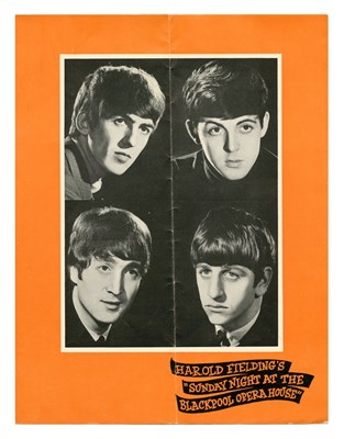 Lot 106 - The Beatles July 1964 Blackpool Opera House Concert Programme (UK)