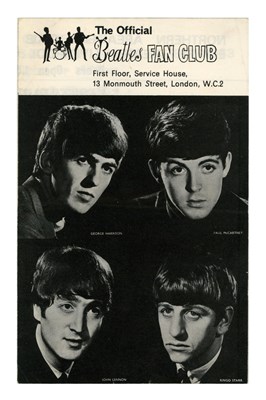 Lot 92 - The Beatles 1963 Northern Area Fan Club Convention Juke Box Jury Programme (UK)