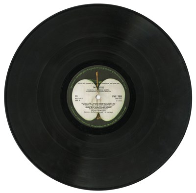 Lot 114 - The Beatles 1968 Mono White Album Number 0000012 (UK)