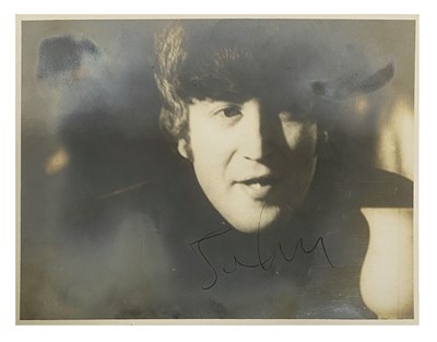 Lot 191 - John Lennon Autographed Photograph Lizzie Bravo Collection (UK)