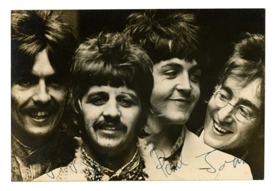 Lot 195 - John Lennon 1968 Typed Letter & John Lennon Autograph In Cynthia’s Hand Lizzie Bravo Collection (UK)