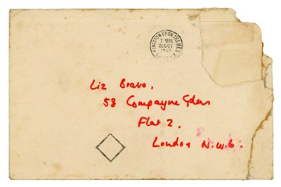 Lot 195 - John Lennon 1968 Typed Letter & John Lennon Autograph In Cynthia’s Hand Lizzie Bravo Collection (UK)