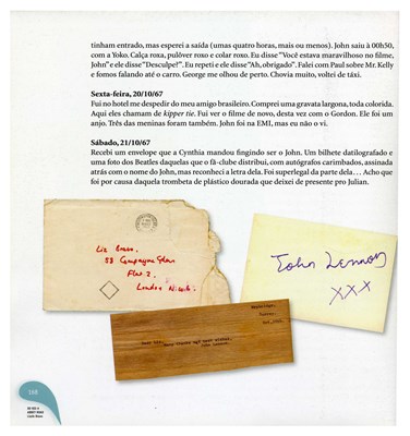 Lot 195 - John Lennon 1968 Typed Letter & John Lennon Autograph In Cynthia’s Hand Lizzie Bravo Collection (UK)