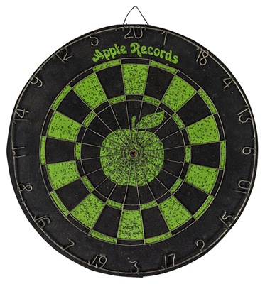 Lot 8 - The Beatles Apple Records 1960s Promotional Dartboard (UK)