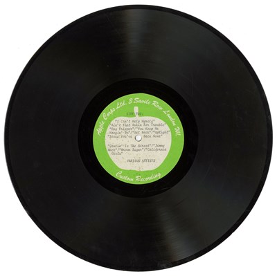 Lot 9 - Various Artists Apple Records 3 Savile Row Acetate (UK)