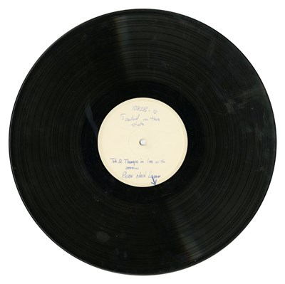 Lot 11 - Collection Of Test Pressings And Acetates From A Former Apple Studios Employee (UK)