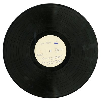 Lot 11 - Collection Of Test Pressings And Acetates From A Former Apple Studios Employee (UK)
