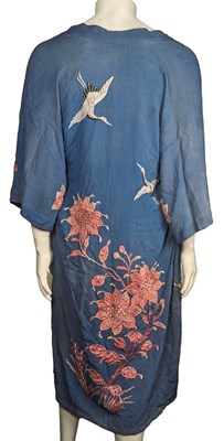 Lot 22 - Mary Hopkin Owned Blue Crane Robe (UK)