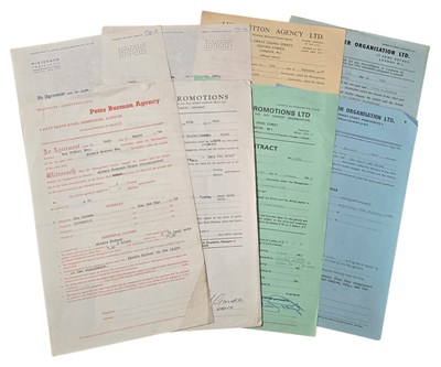 Lot 29 - Collection Of Various Artists Cavern Club Performance Contracts (UK)