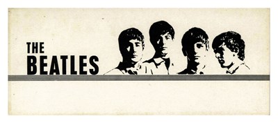 Lot 31 - The Beatles 1963 NEMS Promotional Business Card (UK)