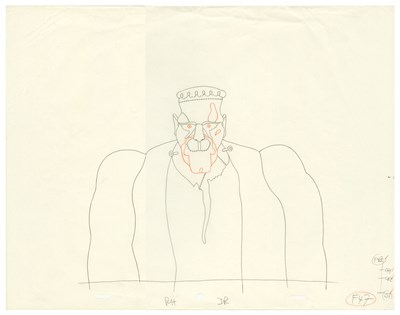 Lot 81 - The Beatles 1968 Yellow Submarine Animation Drawing Frankenstein’s Monster (UK)