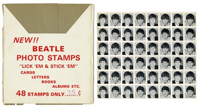 Lot 85 - The Beatles 1960s Stamps And Display (Canada)