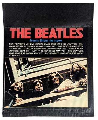 Lot 124 - The Beatles From Then To Now Official Toshiba/EMI Promotional Bag (Japan)