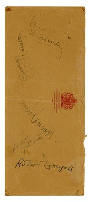 Lot 133 - The Beatles 1965 MBE Autographed Buckingham Palace Envelope Etc. (UK)