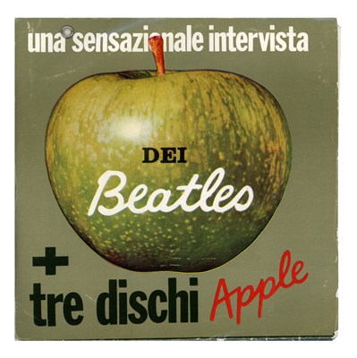 Lot 135 - Apple Records 1968 ‘Una Sensazionale Intervista Dei Beatles Promotional Vinyl Singles Set (Italy)