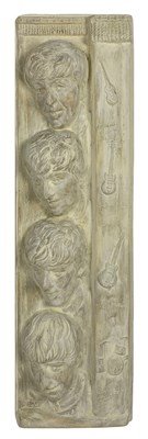 Lot 136 - The Beatles 1964 Jon Douglas Plaster Wall Hanging (UK)