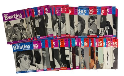 Lot 137 - The Beatles Monthly Book Complete Set 1-77 (UK)