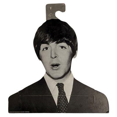 Lot 142 - The Beatles 1960s Unused Cardboard Clothes Hanger Set (UK)