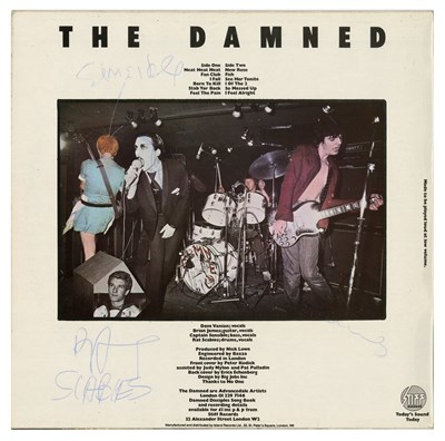 Lot 45 - The Damned Signed Debut Album (UK)