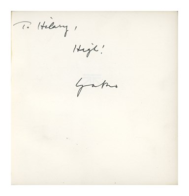 Lot 156 - Yoko Ono Signed Grapefruit Book To Hilary Gerrard (USA)