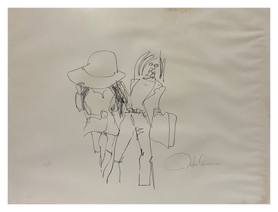 Lot 181 - John Lennon Bag One Autographed The Honeymoon Lithograph Artist Proof (UK)