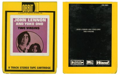 Lot 186 - John Lennon 8-Track Tape Cartridges (USA)