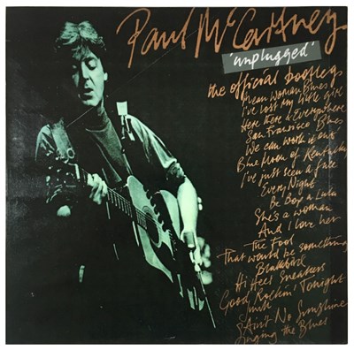 Lot 225 - Paul McCartney 1991 Unplugged Alternate Sleeve Design (UK)