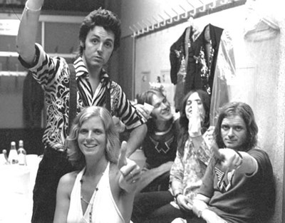 Lot 226 - Paul McCartney And Wings Henry McCullough’s 1972 Wings Ritva Man Tour Shirt (UK)