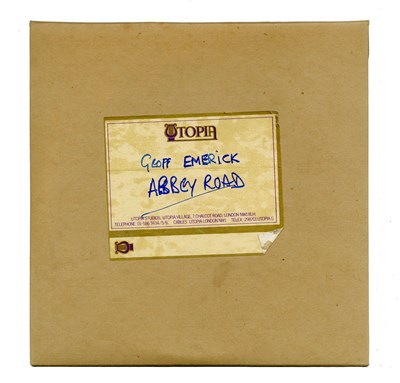 Lot 250 - Paul McCartney Michael Jackson The Man Utopia Studios Acetate Geoff Emerick Collection (UK)