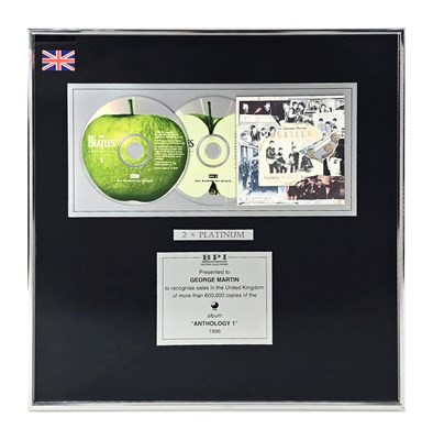 Lot 318 - George Martin BPI Platinum Sales Award Anthology 1 (UK)