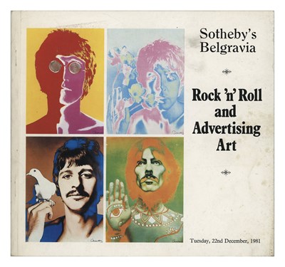 Lot 326 - The Beatles 1981 Sotheby’s First Auction Catalogue (UK)