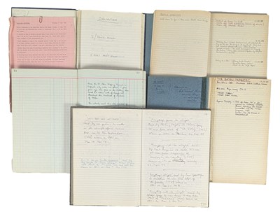 Lot 335 - Bob Wooler Collection Of Notebooks (UK)