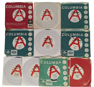 Lot 341 - Brian Epstein Collection Of 10 HMV/Columbia A Label Demonstration 7 Inch Records (UK)