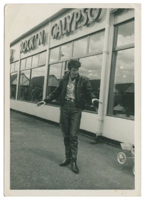 Lot 363 - Rory Storm and The Hurricanes Johnny Guitar Owned And Worn Acme Comblast Cowboy Boots (USA)